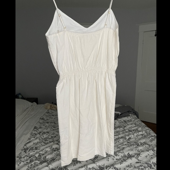 White Linen Blend dress - J.Crew - Never Worn - Size S - Picture 5 of 6